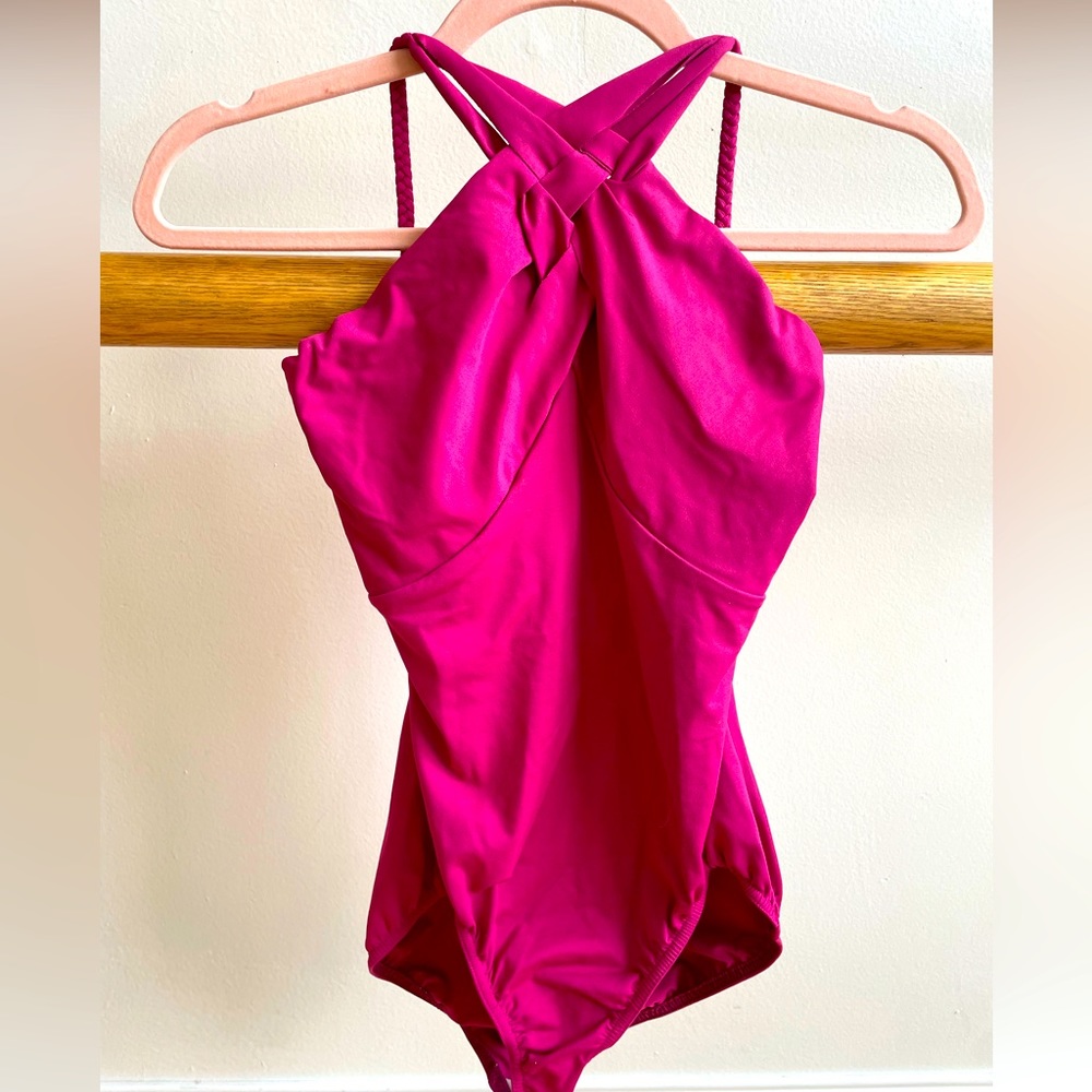 Mirella Leotard in Raspberry